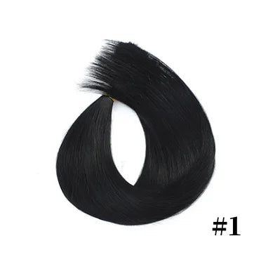 20pcs Double Sided Adhesive Tape In Hair Extensions 100% Human Hair Remy 12-26 inch Ultra Thin Weft