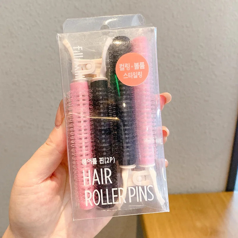 Bangs curling Irons Lazy Hair Rollers Fluffy Styling Clips Air overnight Curling heatless curler DIY Hair Styling accessories